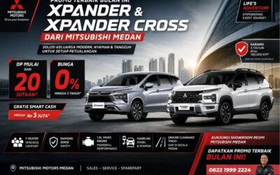 Promo Mitsubishi Xpander dan Xpander Cross Medan Bulan Ini, MPV dan Crossover Favorit Keluarga Indonesia